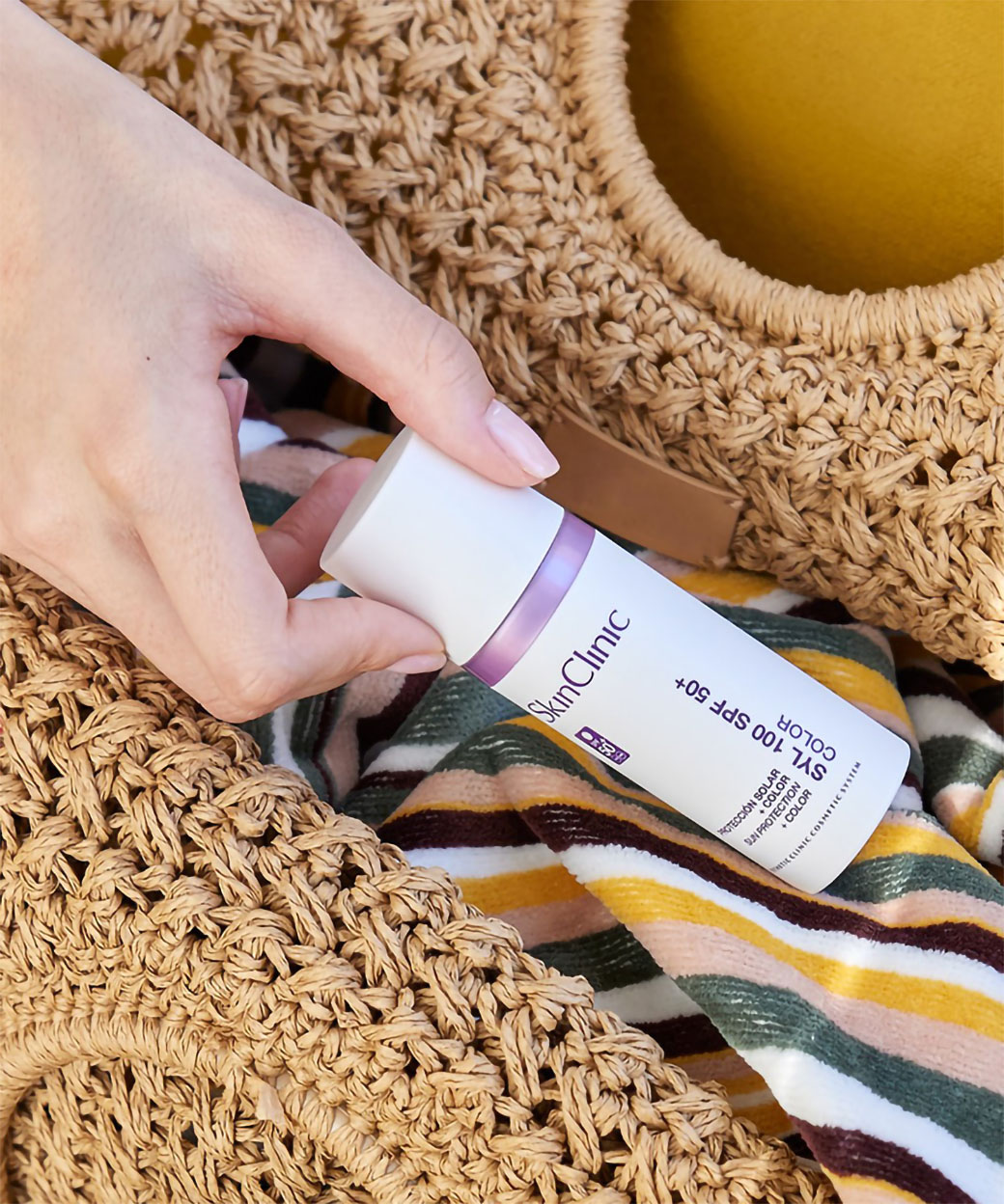 Tonad dagkräm med SPF SkinClinic Syl 100 SPF50 Color 50 ml